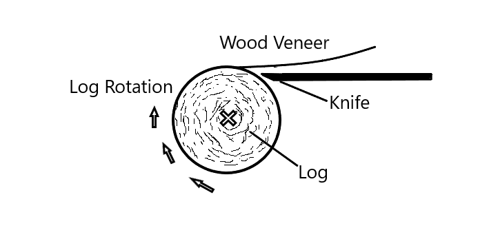 Peeling Veneer for LVL