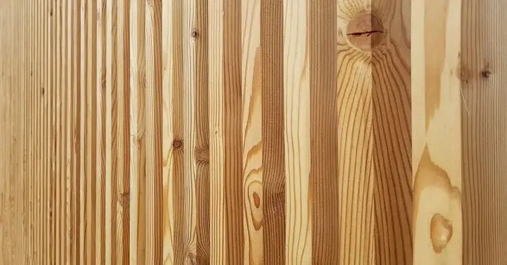Внешний вид древесины лиственницы