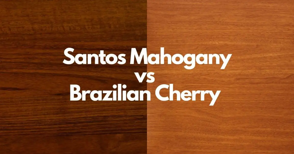 Santos Mahogany vs Brazilian Cherry