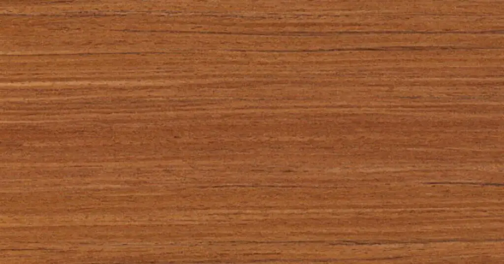 teak wood sample