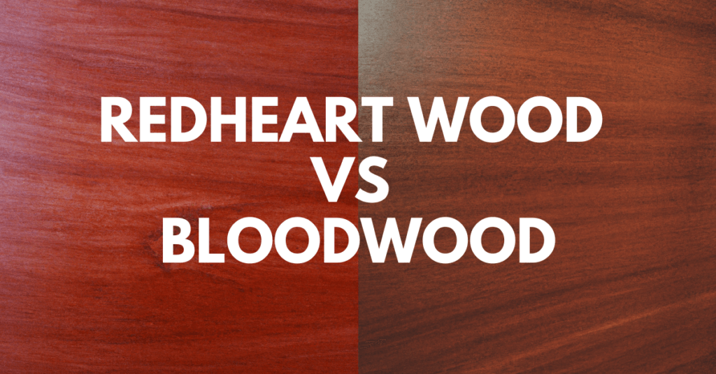 Redheart wood vs Bloodwood Comparison What’s The Difference?