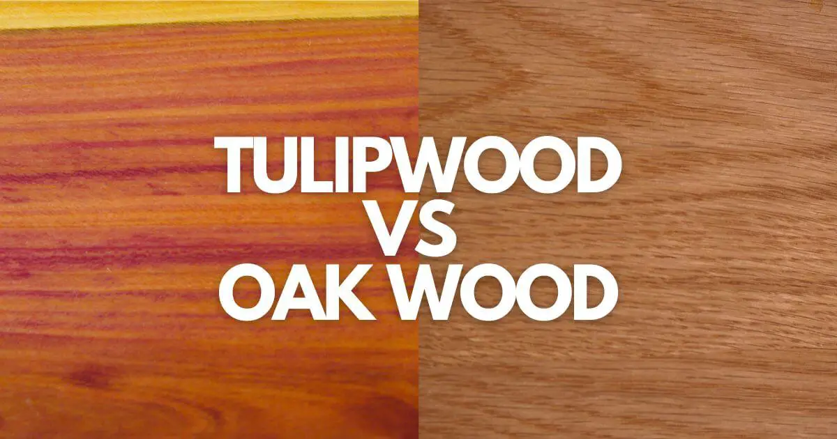 Tulipwood vs Oak Wood