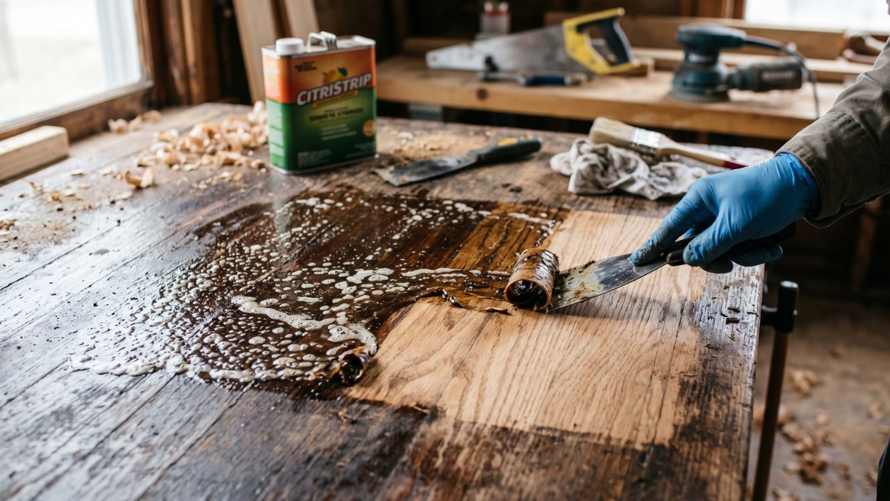 How to Strip Stain From Wood