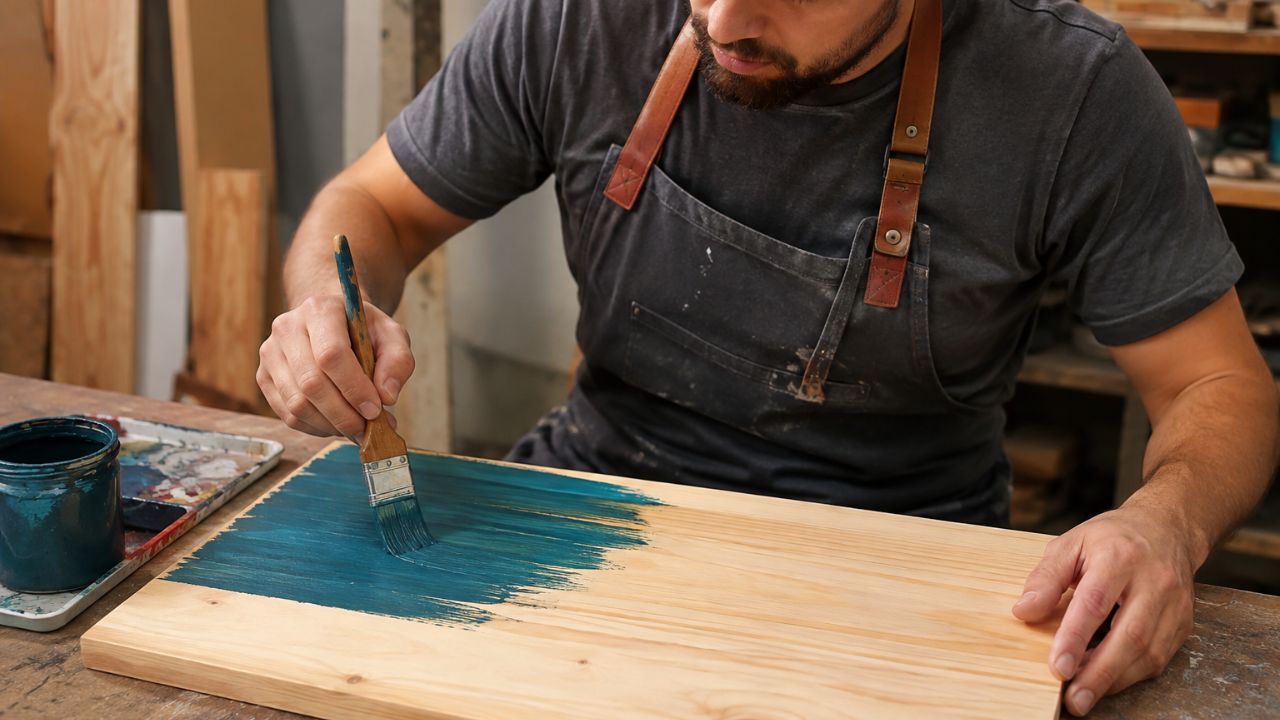 Can You Use Acrylic Paint on Wood?