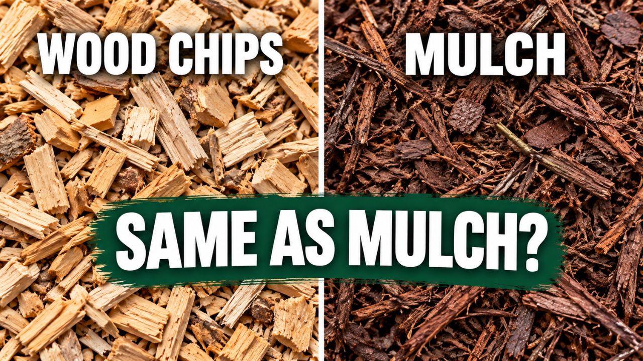 Are Wood Chips the Same as Mulch